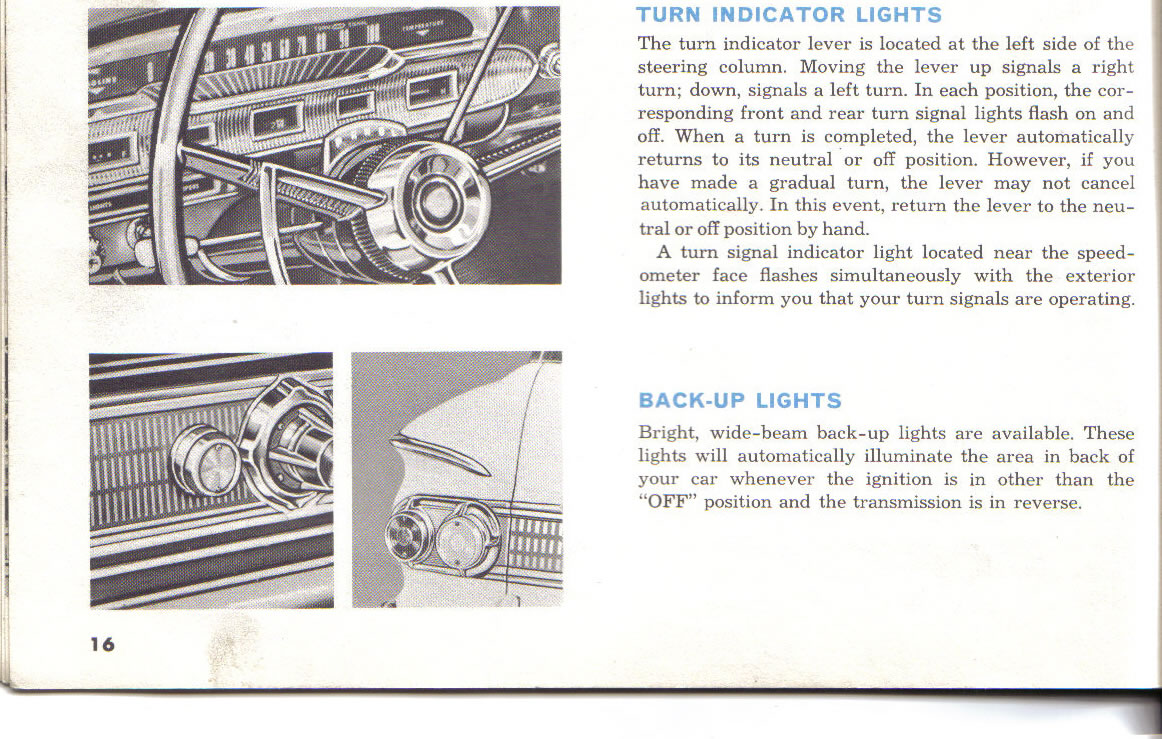1963 Mercury Comet Owners Manual Page 67